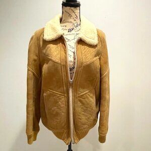 Vintage Suede/Alpaca Jacket